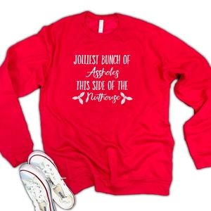 Jolliest Bunch of Assholes Sweater